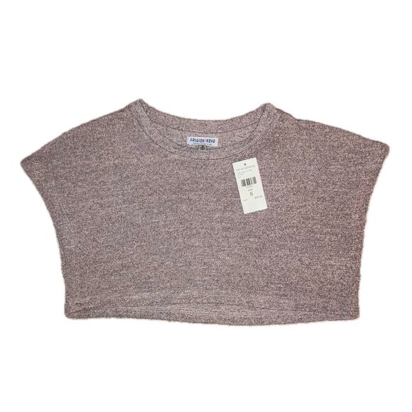 Pink crop top Fashion Nova Netflix and chill set - Picture 2 of 6